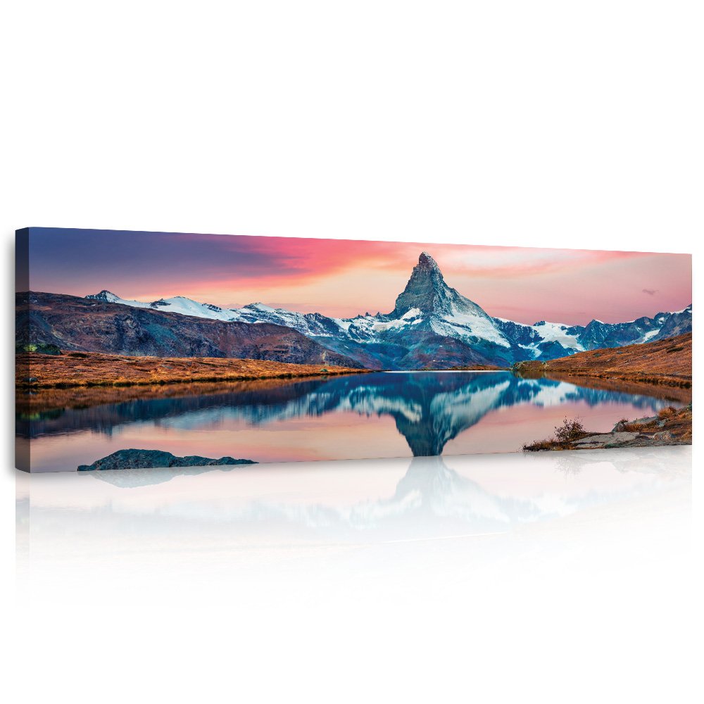 Obraz na plátně: Matterhorn - 145x45 cm