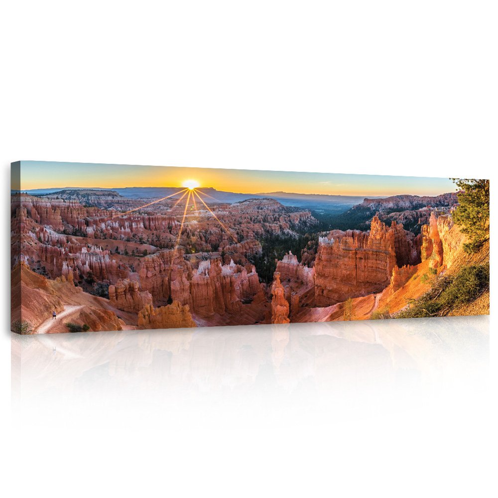 Obraz na plátně: Bryce Canyon - 145x45 cm