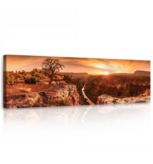 Obraz na plátně: Grand Canyon  - 145x45 cm