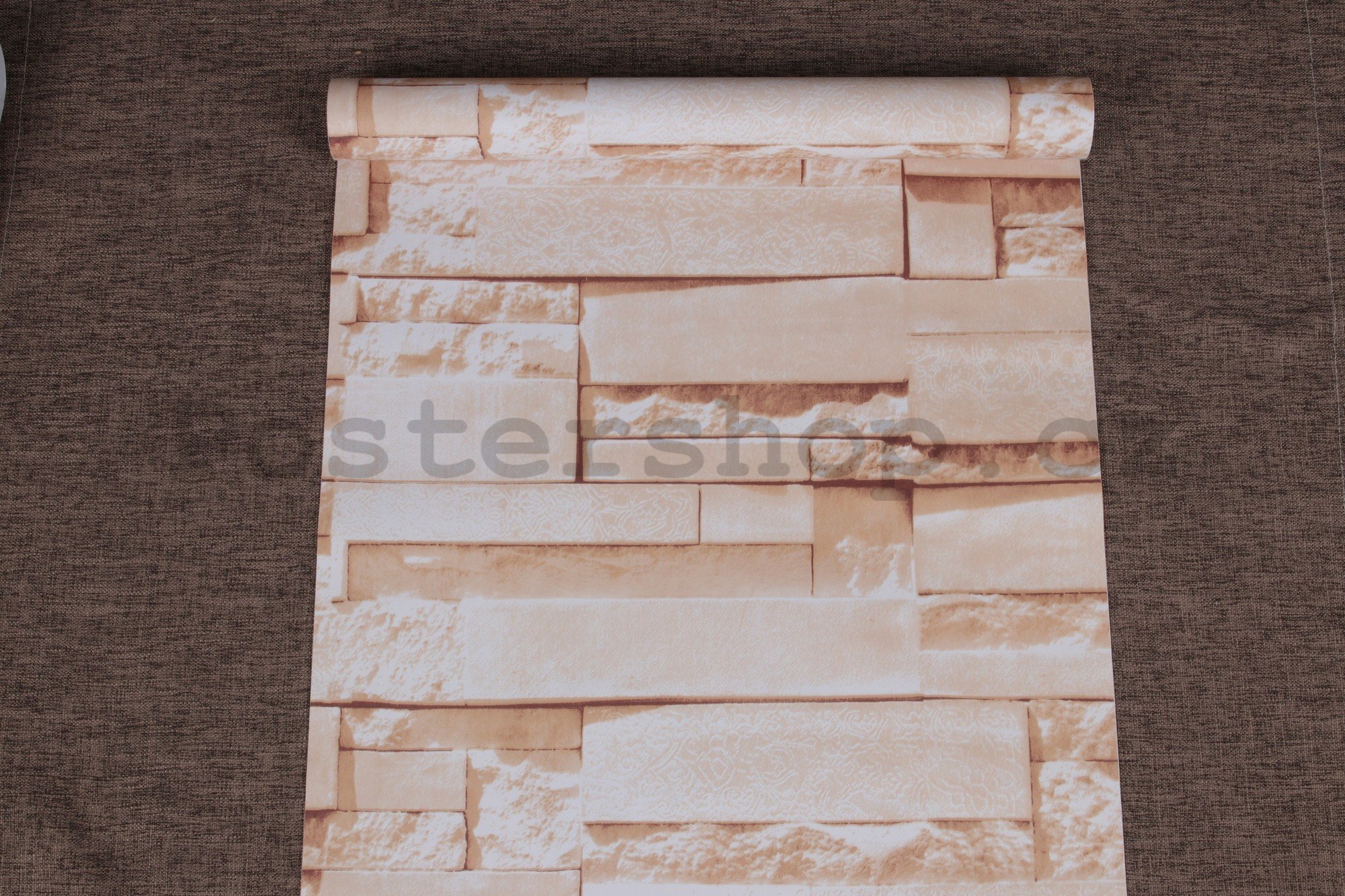 Samolepící fólie na stěnu kamenný obklad pískovec 45cm x 3m