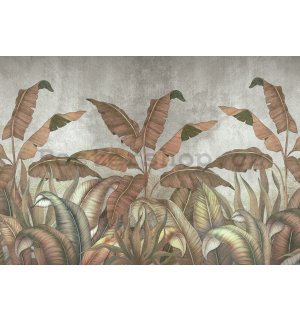 Fototapeta vliesová: Imitace přírodních listů - 254x184 cm