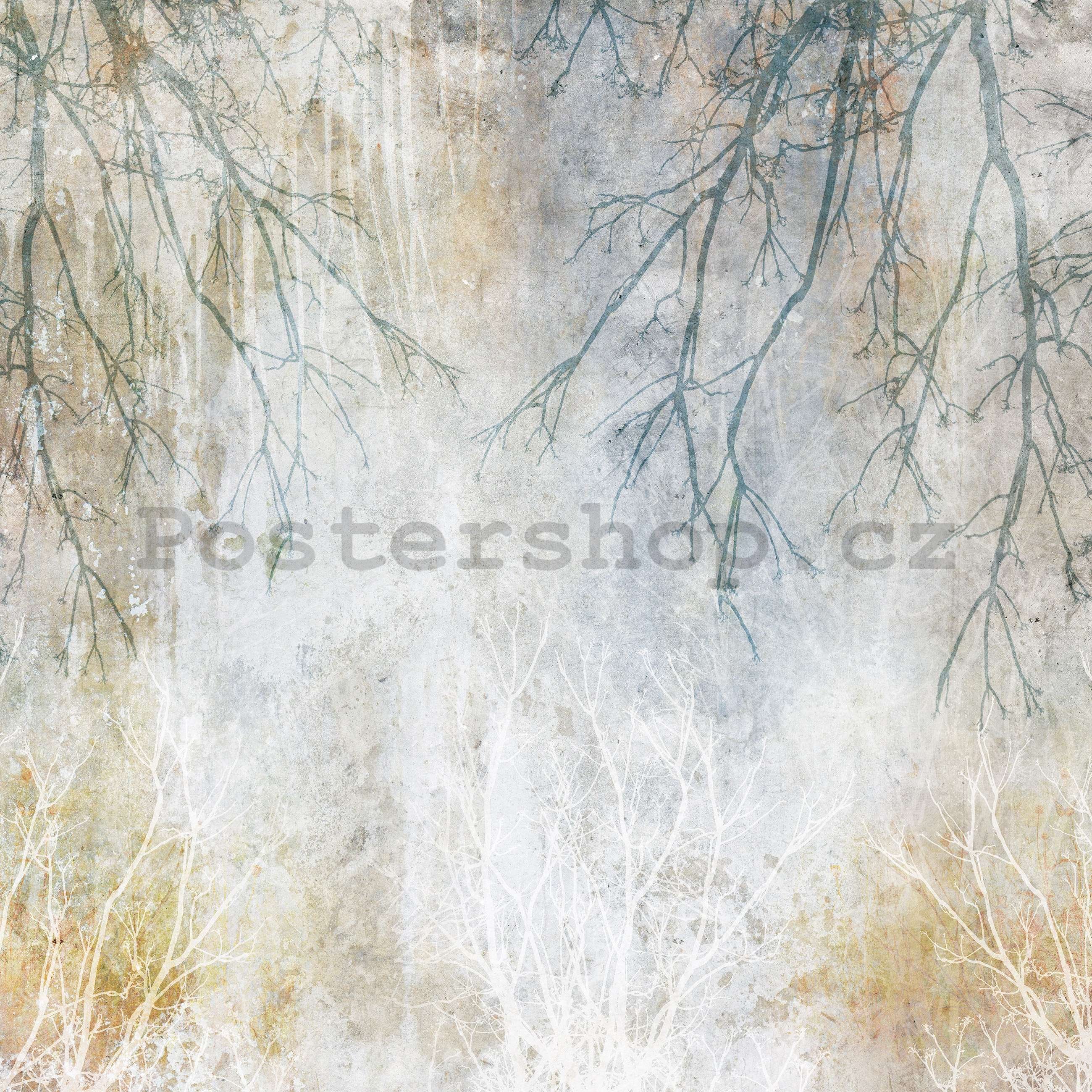 Fototapeta vliesová: Podzimní větve - 254x184 cm