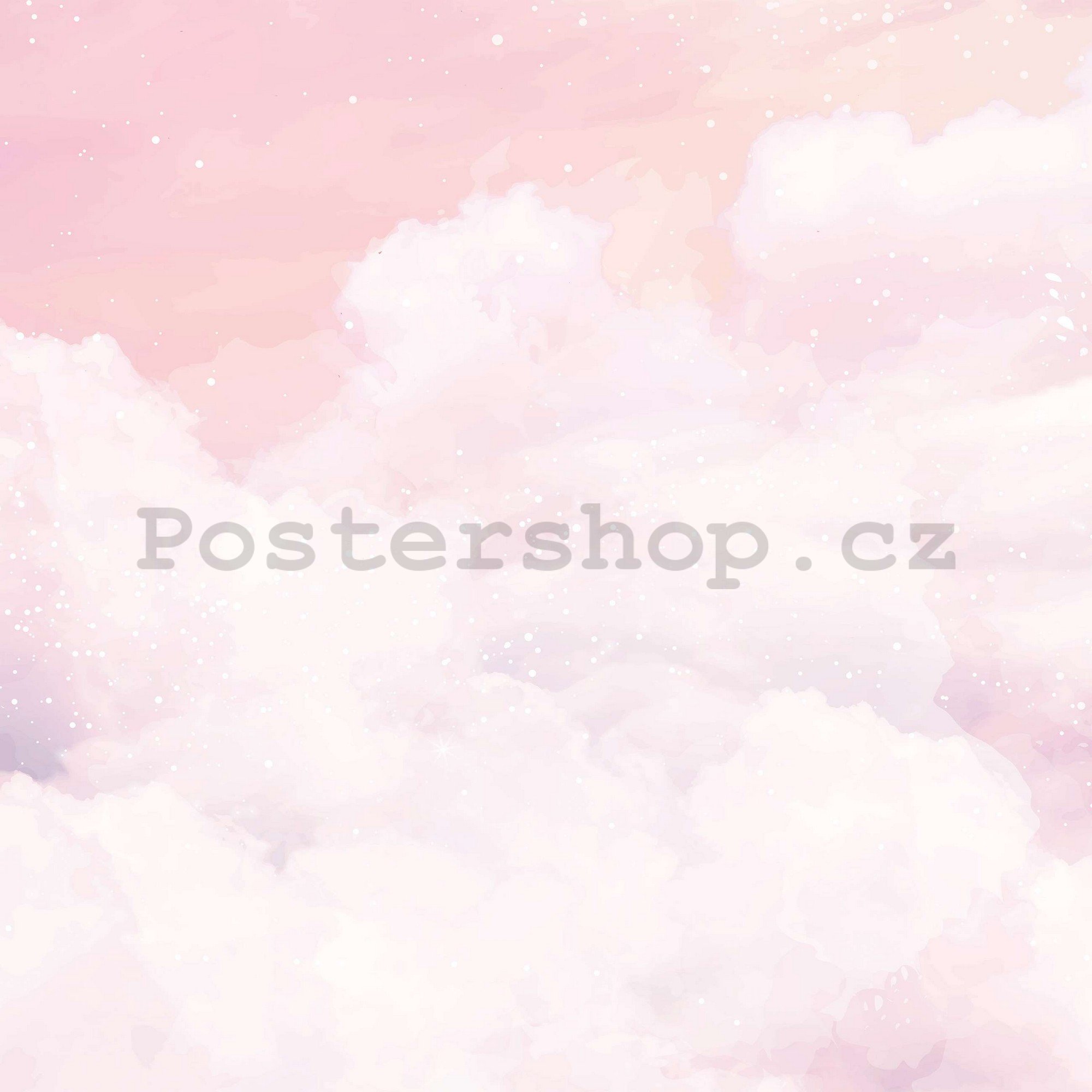 Fototapeta vliesová: Nebe s obláčky - 254x184 cm