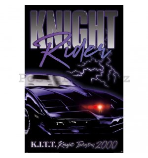 Plakát - Knight Rider (Kitt Knight Industry 2000)