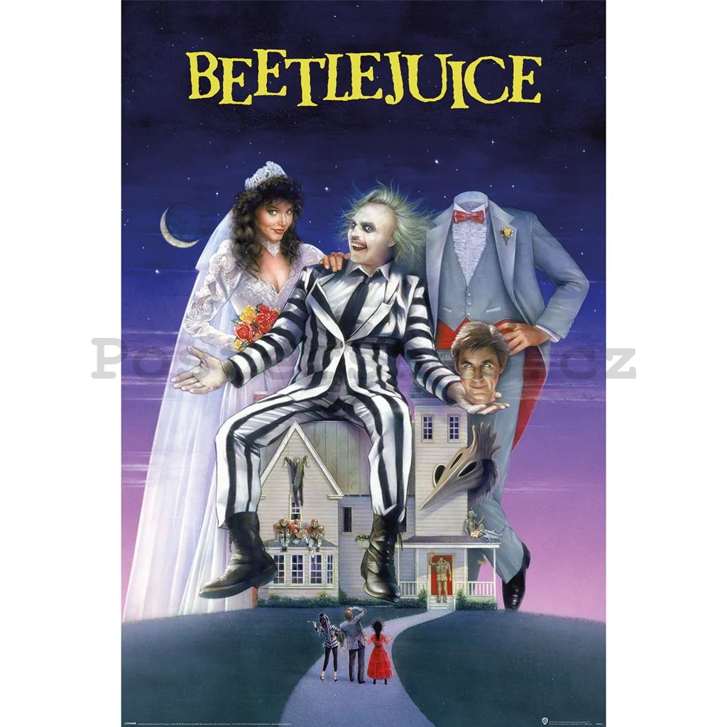 Plakát - Beetlejuice (Recently Deceased)