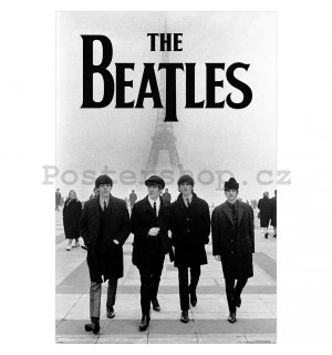 Plakát - The Beatles (Eiffel Tower)
