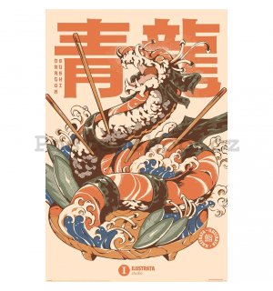 Plakát - Ilustrata (Dragon Sushi)