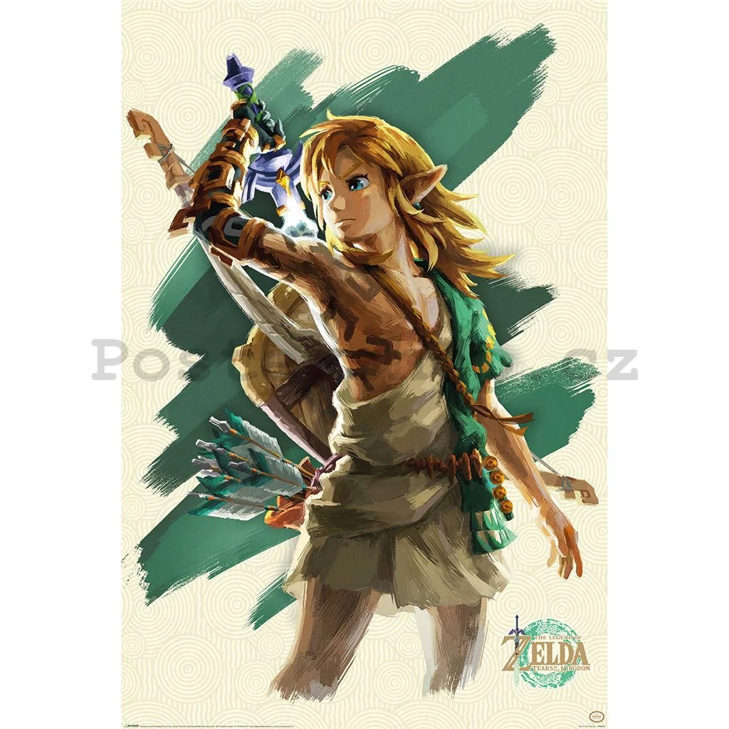 Plakát - The Legend Of Zelda: Tears Of The Kingdom (Link Unleashed)