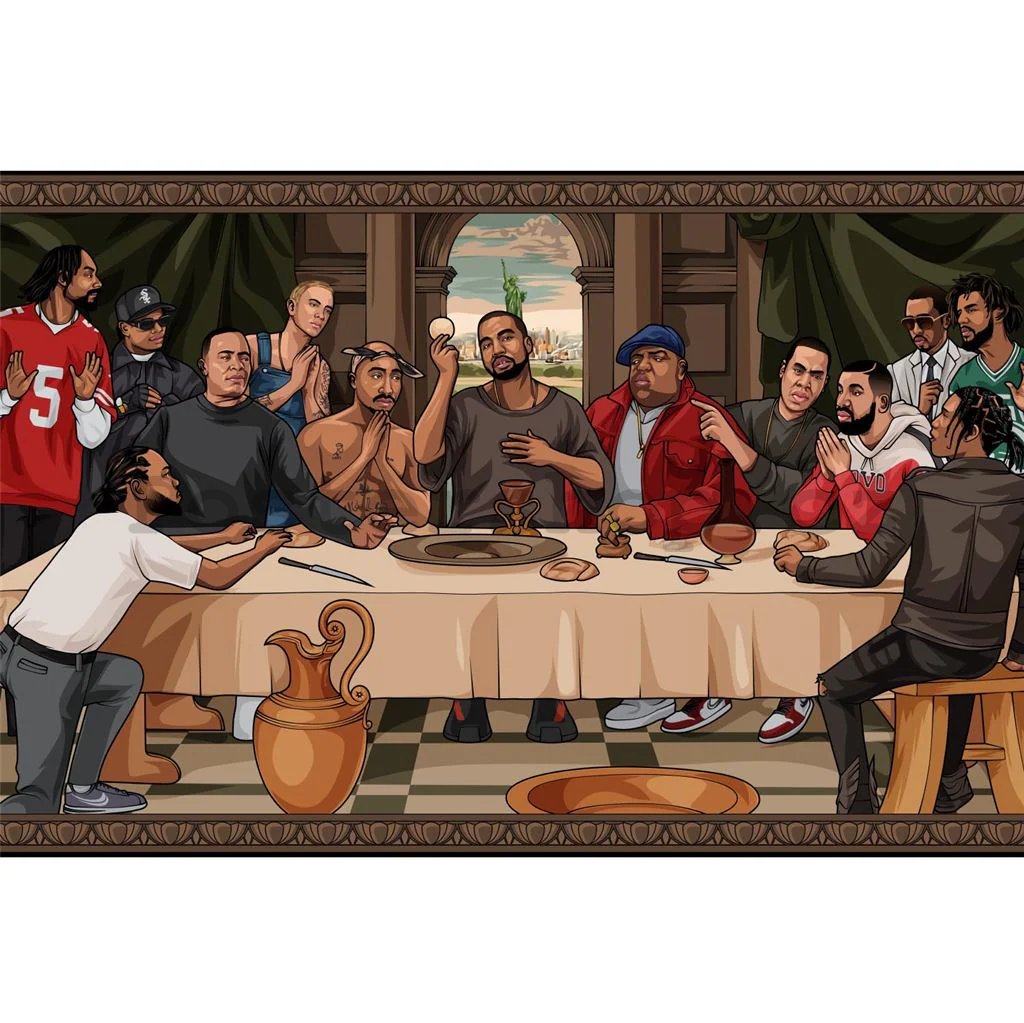 Plakát - The Last Supper Of Hip Hop