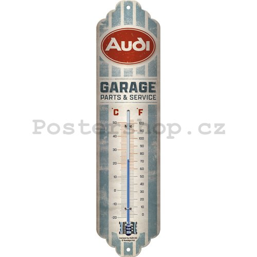 Teploměr - Audi Garage
