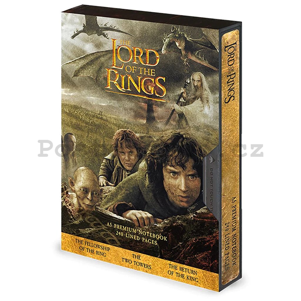 Poznámkový blok - Lord Of The Rings VHS