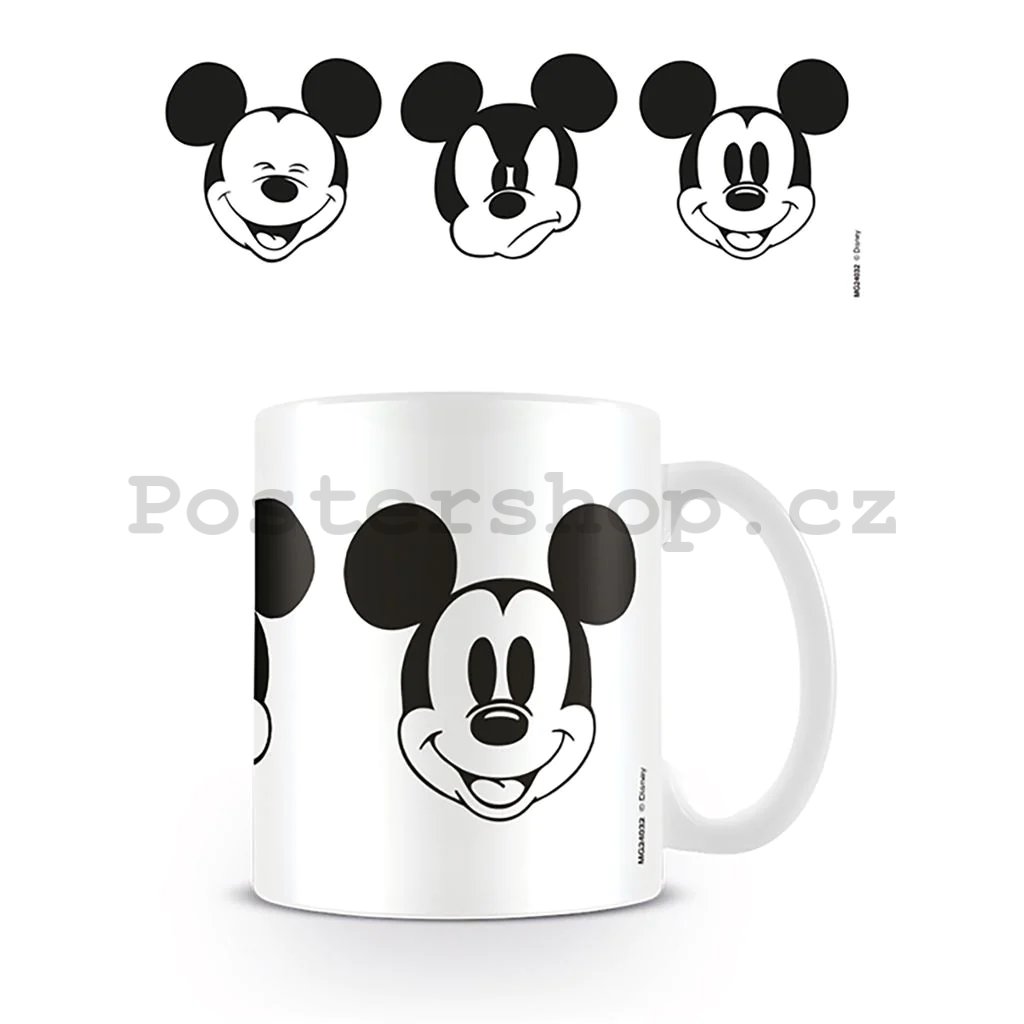 Hrnek - Mickey Mouse (Faces)