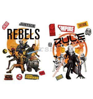 Samolepka na zeď - Star Wars Rebels (3)