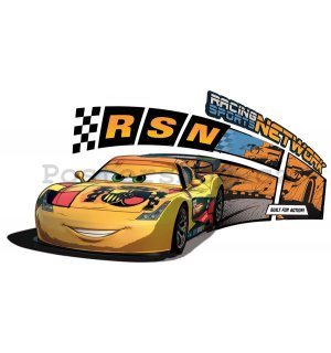 Samolepka na zeď - Auta, Cars (Racing Sports Network)