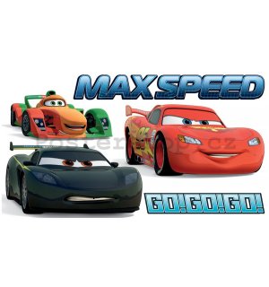 Samolepka na zeď - Auta, Cars (Max Speed)