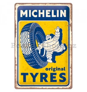 Plechová cedule – Michelin - Original Tyres
