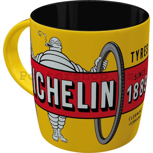 Hrnek - Michelin - Tyres Bibendum Yellow