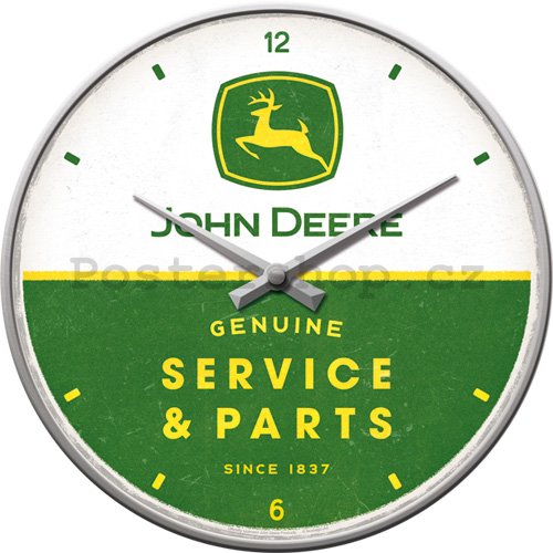 Nástěnné hodiny - John Deere - Service & Parts