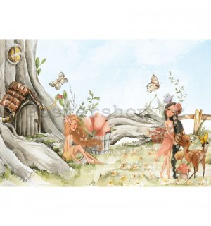 Fototapety vliesové: For kids fairytale fairy - 368x254 cm