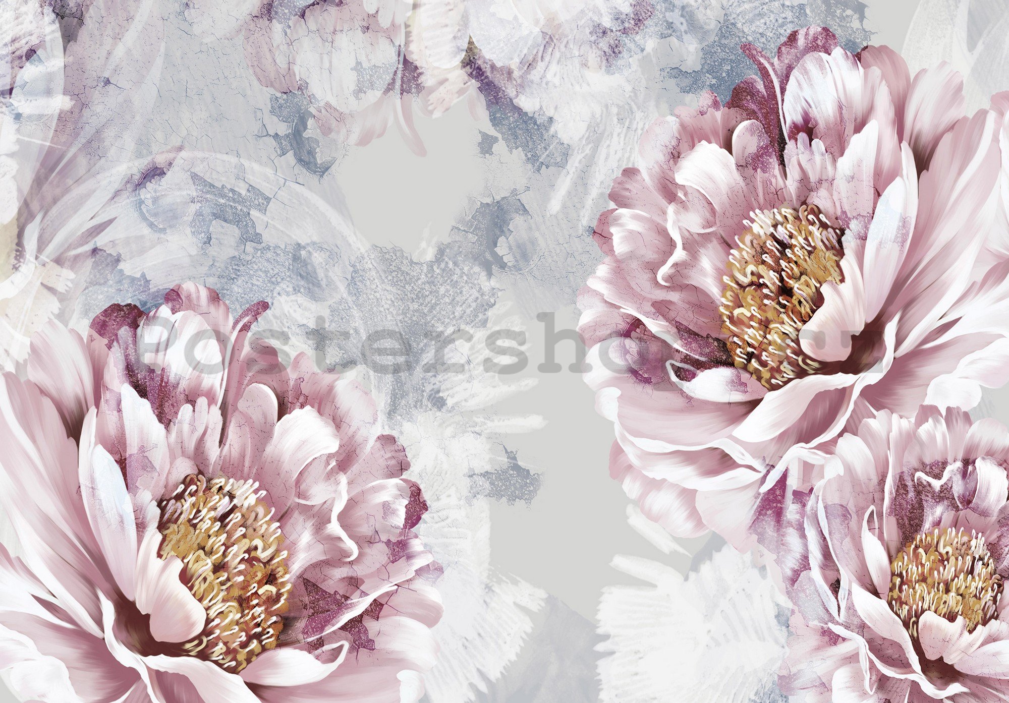 Fototapeta vliesová: Flowers (3) - 312x219cm