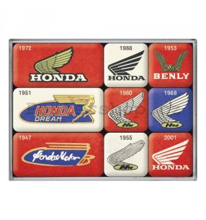 Sada magnetů - Honda MC - Logo Evolution