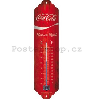 Teploměr – Coca-Cola (Červené Logo)