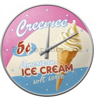Nástěnné hodiny - Ice Cream