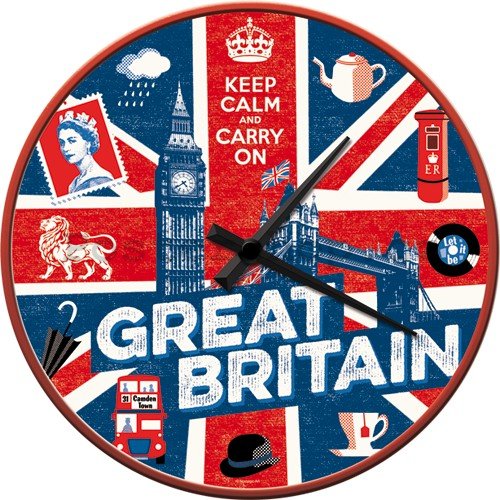 Nástěnné hodiny - Great Britain