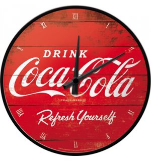 Nástěnné hodiny – Coca-Cola (Červené Logo)