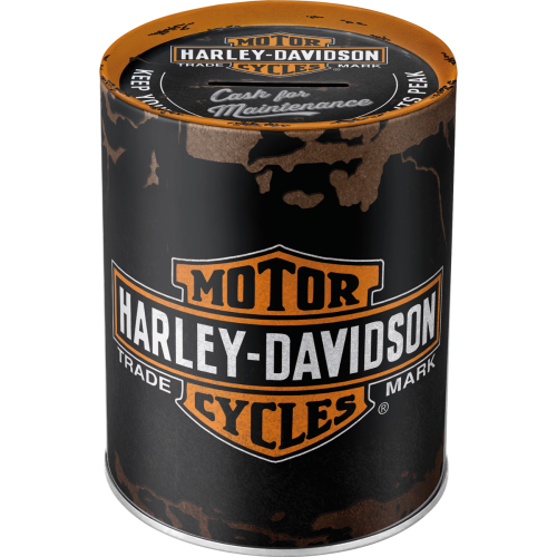 plechová dóza Harley-Davidson