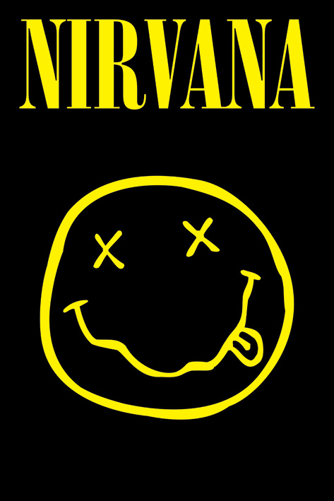 plakát na zeď nirvana